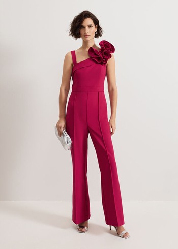 Phase Eight Roxana Jumpsuit Pink Australia | KX9360284